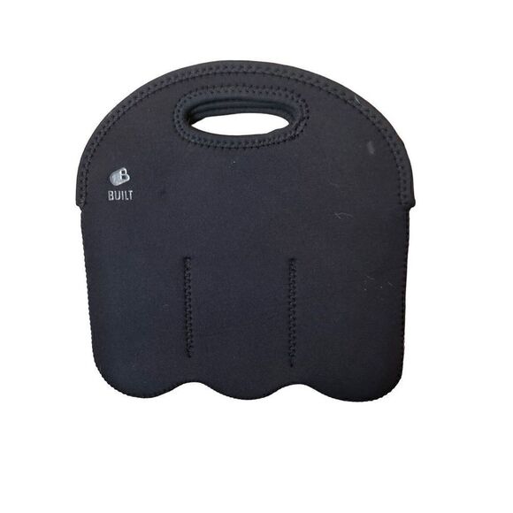 Built NY black neoprene 6 pack tote bag - Picture 1 of 6